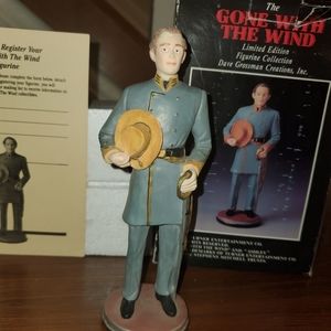 GONE WITH THE WIND ASHLEY WILKES Large FIGURINE Dave Grossman w/ box & C…